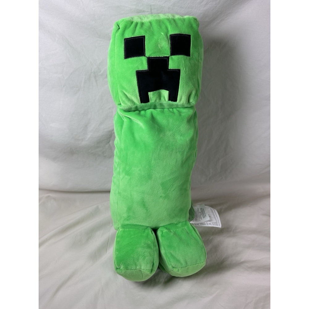Minecraft Creeper Plush Green Stuffed Animal Pillow Jay Franco Mojang